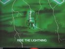 m-/m- METALLICA FRENCH ORIG GREEN COVER RIDE LIGHTNING