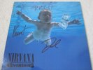 Signed Nirvana Nevermind vinyl record