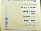NANCY SINATRA Tony Rome 45 WLP  Reprise Hazlewood MINT
