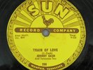 JOHNNY CASH SUN 78 258 THERE YOU GO / TRAIN OF LOVE
