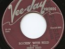Rare R&B 45- Jimmy Reed- Rockin' With Reed- HEAR- PROMO