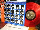 MONO Red Wax MINT    BEATLES     HARD DAYS NIGHT + OBI
