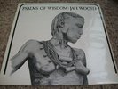 Jah Woosh PSALMS OF WISDOM LP  BLACK WAX EX+