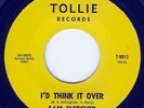 RARE 45 Sam Fletcher - I'd Think It Over / Friday Night