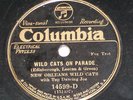 New Orleans WILD CATS on COLUMBIA 14599-D   RARE  
