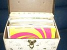45 RECORD CASE w/35 Pop/Rock/Soul 45's ALL LISTED