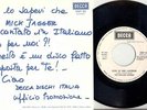 ROLLING STONES ConLeMieLacrime ITALY PROMO UNIQUE PS