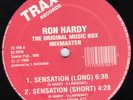RON HARDY - SENSATION RARE WBMX CHICAGO HOUSE NM LISTEN