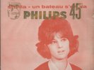 SHEILA Un bateau s'en va French 45 PHILIPS JUKEBOX PUB.
