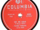 FRANKIE YANKOVIC & YANKS 1956 78 Hey Mr Banjo (E-)