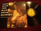 MILES DAVIS - STEAMIN' - PRESTIGE - YELLOW NJ MONO VG+