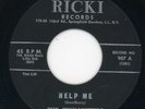 Twilighters-Help Me-NM Ricki Doo Wop 45 