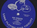 BEN WEBSTER 