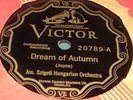 Joseph Szigeti Hungarian Orch 78 w/ Kabos violin Victor