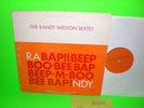 RANDY WESTON Bakton Private Afro Jazz LP Autograph Lett