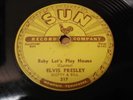 ELVIS PRESLEY Baby Let's Play House SUN 217 Original 78