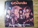 RARE COVER CINDERELLA SHAKE ME 45 NOBODY'S FOOL NM 1984