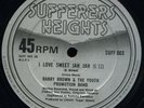 Barry Brown - I Love Sweet Jah Jah UK orig 12