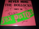 SEX PISTOLS NMTB WESTWOOD MCLAREN VICIOUS SIGNED PUNK