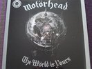 MOTORHEAD - THE WORLD IS YOURS LP SILVER LTD 1000