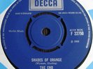 THE END - SHADES OF ORANGE w/info sheet - DECCA