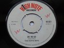 THE HIPPIE BOYS DR NO GO / SAILING HIGH NOTE 1969 hear