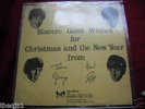BEATLES 1963  U.K.CHRISTMAS  FAN CLUB FLEXI DISC