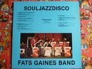 FATS GAINES BAND SOUL/JAZZ/DISCO '81 PRIVATE PRESS LP