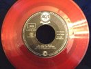 ELVIS PRESLEY RED VINYL POLISH  45 NMINT
