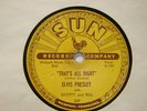 ORIGINAL SUN Elvis Presley 78 rpm
