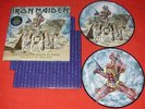 IRON MAIDEN 2 X PICTURE DISC LP-SOMEWHERE BACK IN TIME