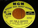 1964 PROMO 45 - THE BEATLES  Why/Cry For A Shadow - MGM