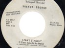 Brenda George I Can't Stand It Soul Funk 45 Kent HEAR
