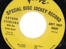 Arthur Sterling Ain't That Right Latin Mod Soul 45 HEAR