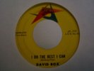 DAVID BOX Best I Can/Waitin' 45 JOED 717 VG+ Rockabilly