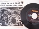 45 record  Richard & the Young Lions, Open Up Your Door