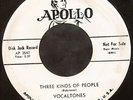 Vocaltones Apollo DooWop WLP 45 3 Kinds Of People HEAR
