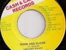 GREGORY ISAACS / POOR AND CLEAN / LISTEN