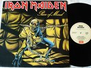 Iron Maiden Piece Of Mind LP 1983 EMI Australia EX 