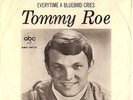 TOMMY ROE-PICTURE SLEEVE-(DOESN'T ANYBODY KNOW MY NAME)
