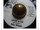 Billy Nichols Shake A Leg FUNKY R&B SOUL MOD HEAR 45