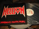 HELLION Dangerous maneuvers LP 1984 PRVATE US METAL 
