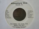 YOUNG DIVINES on ADVENTURE ONE modern soul funk 45 Hear