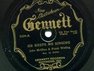Gennett 6334 McGhee & Welling I'VE BEEN REDEEMED E+