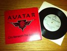 AVATAR (SAVATAGE) Single Original PAR 1983 City Beneath