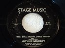 VERY RARE FUNK ARTHUR MONDAY STAGE MUSIC 101 ORIGINAL