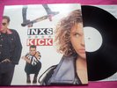 INXS - Kick  White Label Pressing Uk 1987 LP VG++