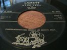 MAMIE PERRY, LAMENT, LOVE LOST, PIONEER INTERNATIONAL