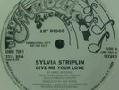 PROMO* Sylvia Striplin - Give Me Your Love *SCARCE* OG