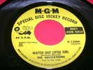 Soul 45 INVITATIONS Watch Out Little Girl-Mystery MGM